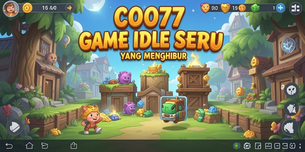 Tampilan gameplay COO77 yang menarik dan menantang.