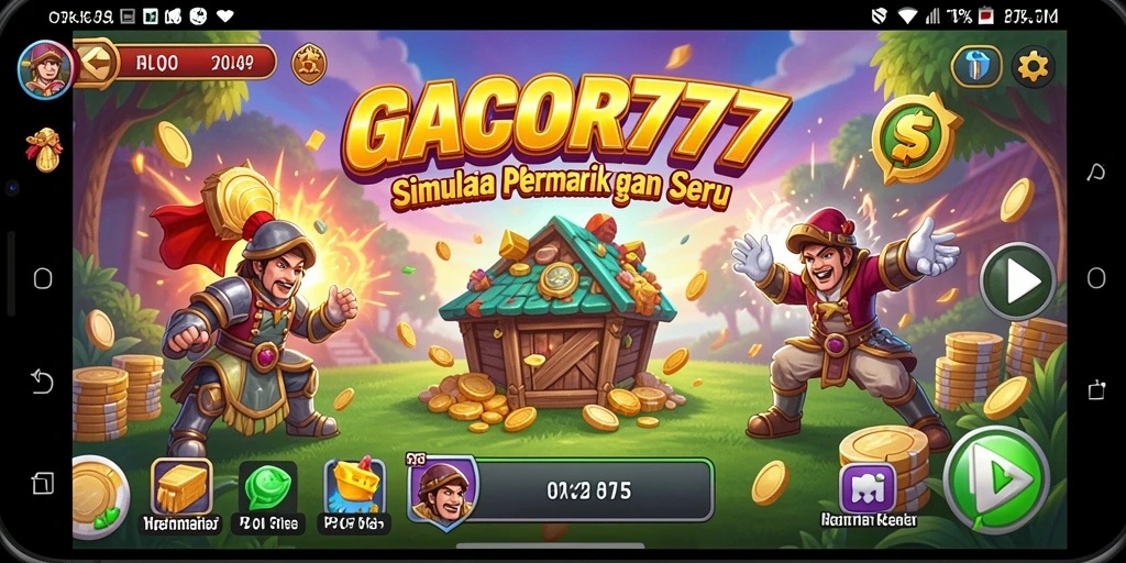 Tampilan gameplay GACOR777 yang menawan dan interaktif.