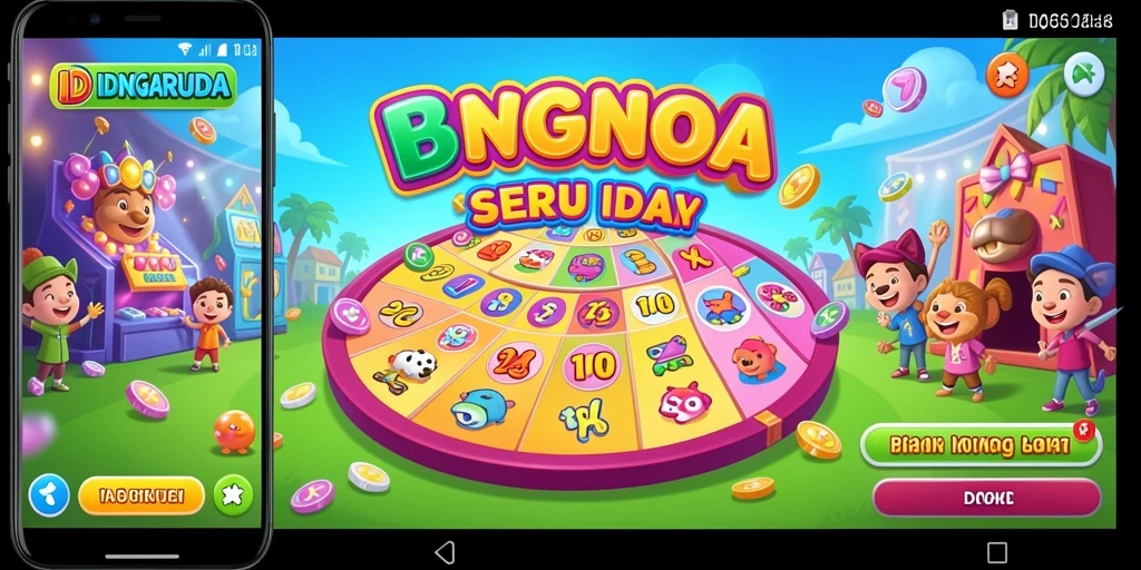 Screenshot gameplay IDNGARUDA menampilkan suasana Bingo yang mengasyikkan.