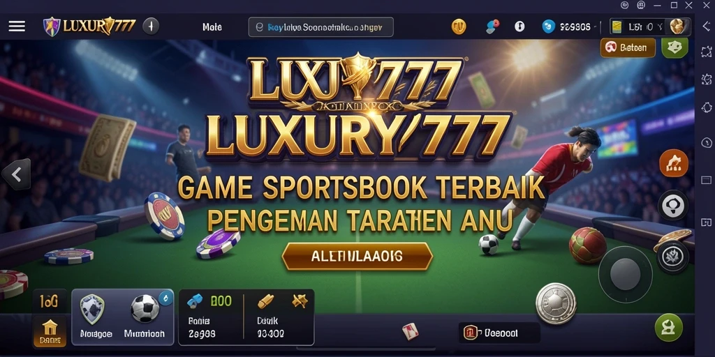 Tampilan gameplay LUXURY777 yang menarik dan interaktif.