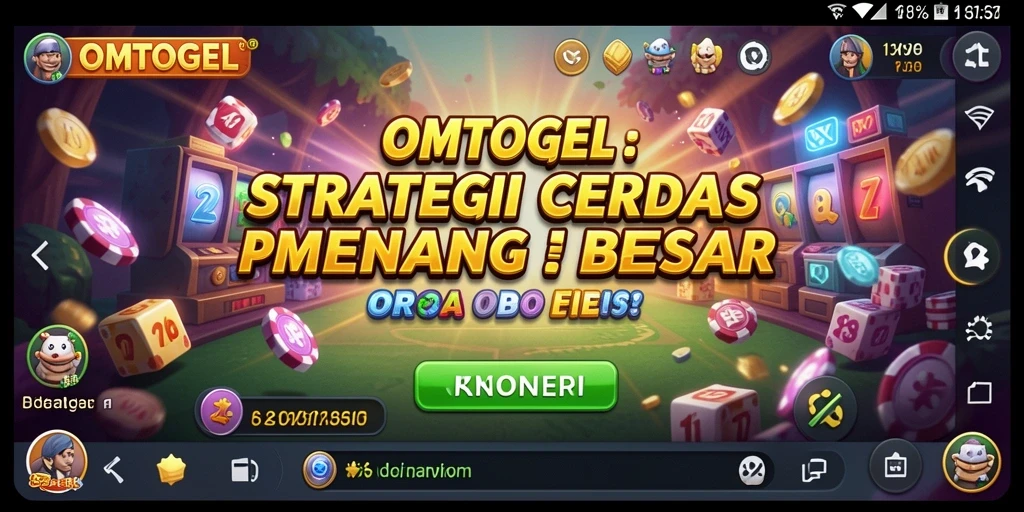 Tampilan menegangkan dari gameplay OMTOGEL yang menantang.