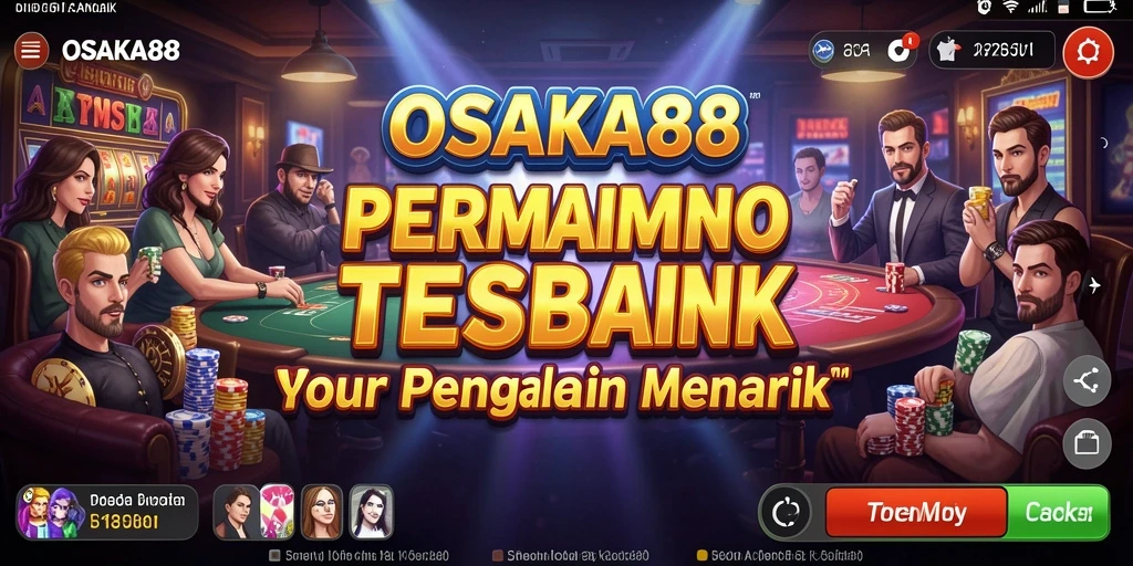 Tangkapan layar gameplay OSAKA88 yang menampilkan aksi seru di kasino.