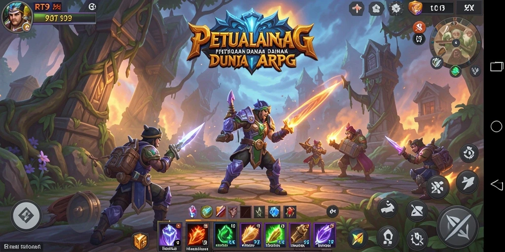 Gameplay ARPG yang mendebarkan dalam RT99 dengan grafis menawan.