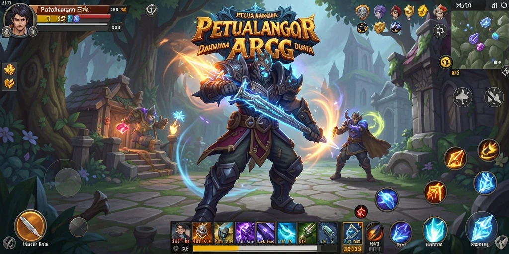 Tampak gameplay epik dari petualangan ARPG S13.